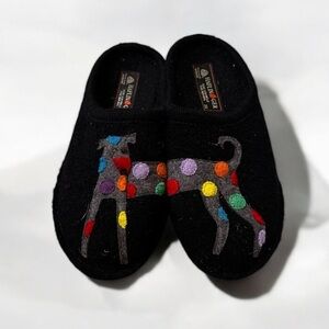 HAFLINGER Doggy Wool Slippers size 39